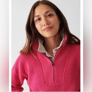 Faherty quarter zip Sweater